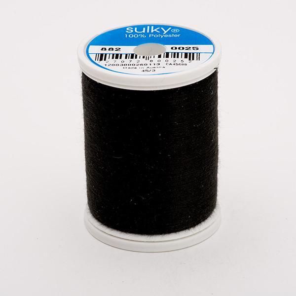 SULKY BOBBIN schwarz, 1000m